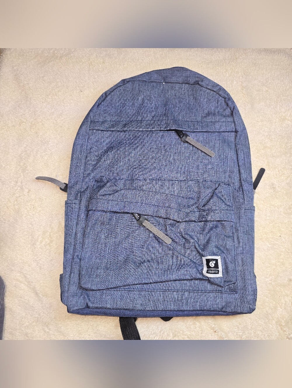 Urban Fox Heathered Grey Backpack